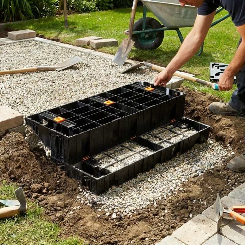 Module escalier Modulesca Jouplast pour accès extérieur droit ou tournant — vue 3