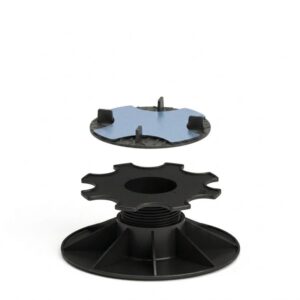 Plot dalle Sticksol Solidor avec tête adhésive pour dalles de terrasse
